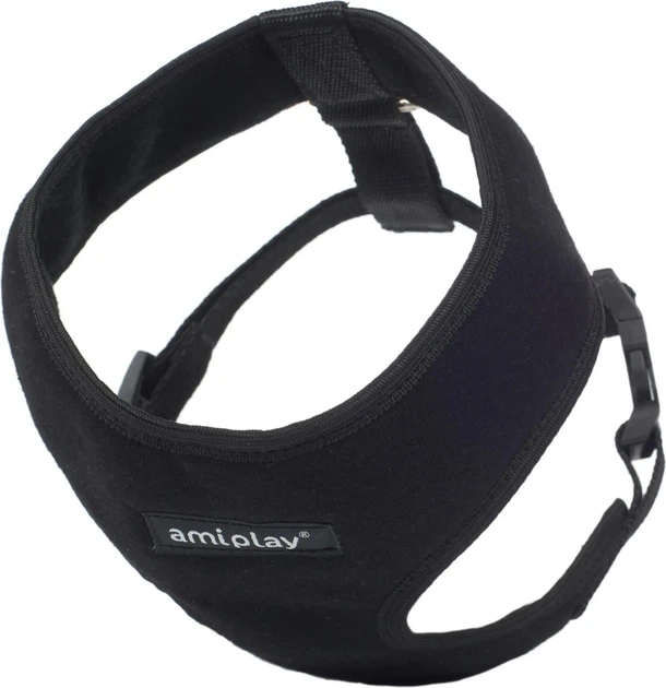 Шлейки для собак Amiplay Scout Denver S Чорні (5907563249059) - зображення 3