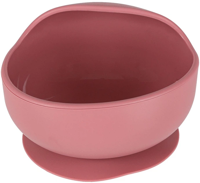 Zestaw naczyń dla dzieci Kik silikonowe krab ciemny róż 9 szt (5903039767973) - obraz 3