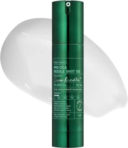 Сироватка для обличчя VT Cosmetics Reedle Shot 100 Pro Cica з мікроголками для чутливої шкіри 50 мл (8803463003685) - зображення 2