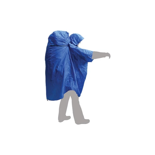 Дождевик Terra Incognita PonchoBag L-XL Синий (TI-PBLXLBL) - Фото 1 Дождевик Terra Incognita PonchoBag L-XL Синий (TI-PBLXLBL) - изображение 1