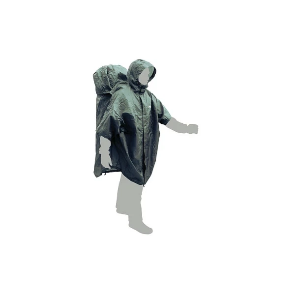 Дощовик Terra Incognita CapeBag XXL-XXXL Темно-зелений (TI-02791) - Фото 1 Дощовик Terra Incognita CapeBag XXL-XXXL Темно-зелений (TI-02791) - зображення 1