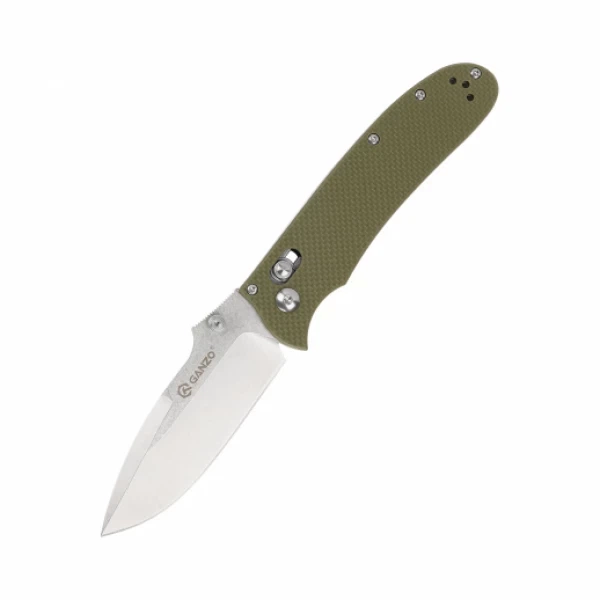 Нож складной Ganzo D704-BK D2 сталь Green (1047-D704-GR) - Фото 1 Нож складной Ganzo D704-BK D2 сталь Green (1047-D704-GR) - изображение 1