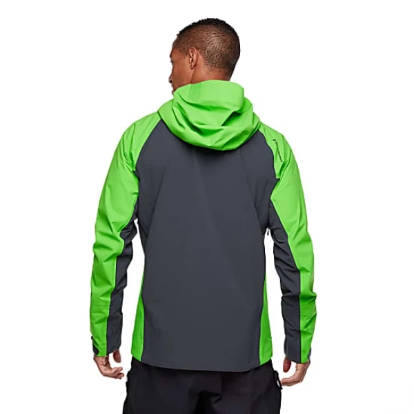 Куртка Black Diamond M Dawn Patrol Hybrid Shell M Vibrant Green (1033-BD 7450043048MED1) - изображение 4