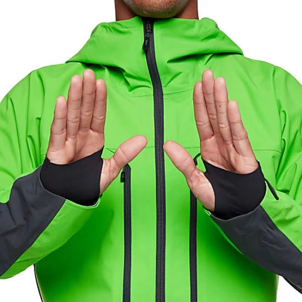 Куртка Black Diamond M Dawn Patrol Hybrid Shell M Vibrant Green (1033-BD 7450043048MED1) - изображение 5