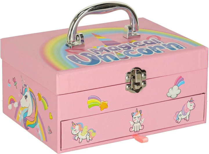 Набір для макіяжу та манікюру Kik єдиноріг валізка (5903039765412) - зображення 4