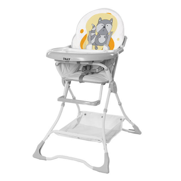Стульчик для кормления Baby Tilly Buddy T-633/2 Yellow Raccoon - Фото 1 Стульчик для кормления Baby Tilly Buddy T-633/2 Yellow Raccoon - изображение 1