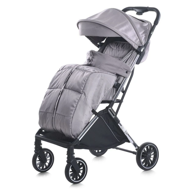 Прогулянкова коляска El Camino ME 1129 Link Silver Striped - зображення 2
