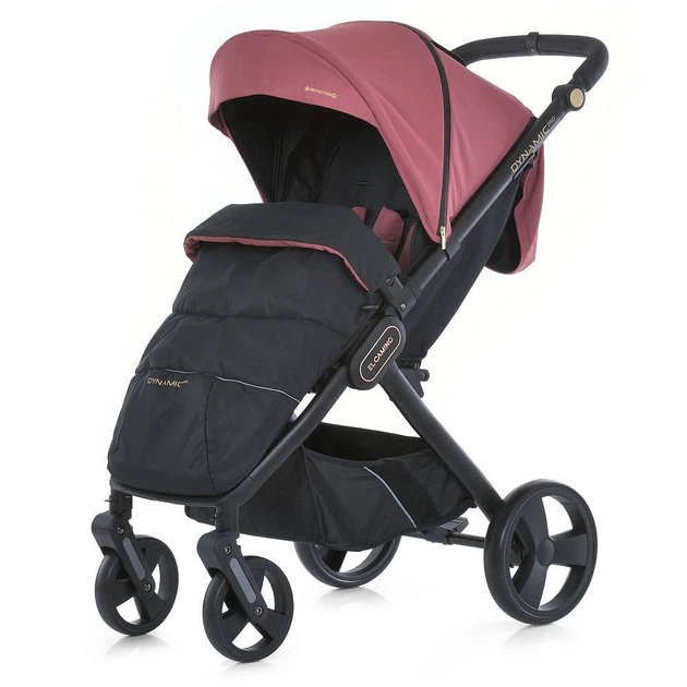 Прогулочная коляска El Camino ME 1053-3 Dynamic Pro Dusty Rose - изображение 3