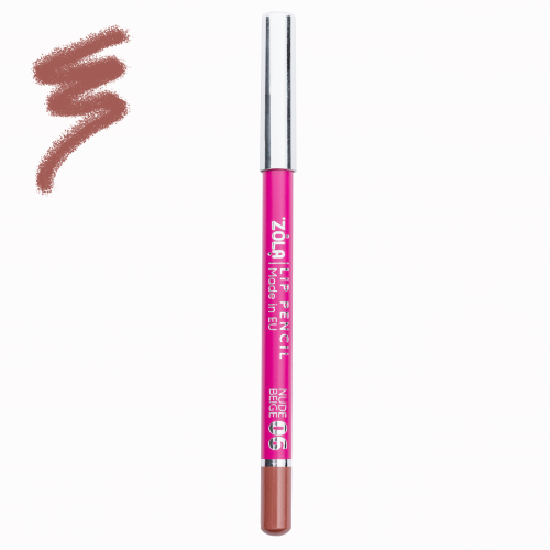 ZOLA Олівець для губ Lip Pencil 06 Nude Beige - Фото 1 ZOLA Олівець для губ Lip Pencil 06 Nude Beige - зображення 1