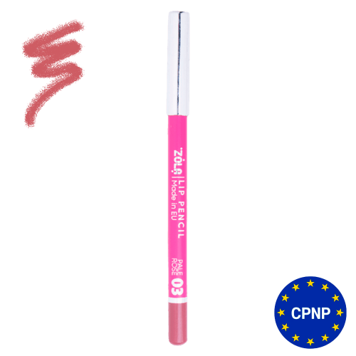 Lip Pencil 03 Pale Rose Олівець для губ Zola - Фото 1 Lip Pencil 03 Pale Rose Олівець для губ Zola - изображение 1