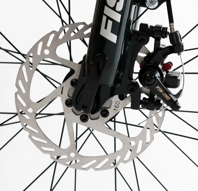 Велосипед Спортивный 29 дюймов Corso Fisher FS-182 оборудование Shimano стальная рама 19 дюймов 21 скорость. Black and Grey (177328) - изображение 4