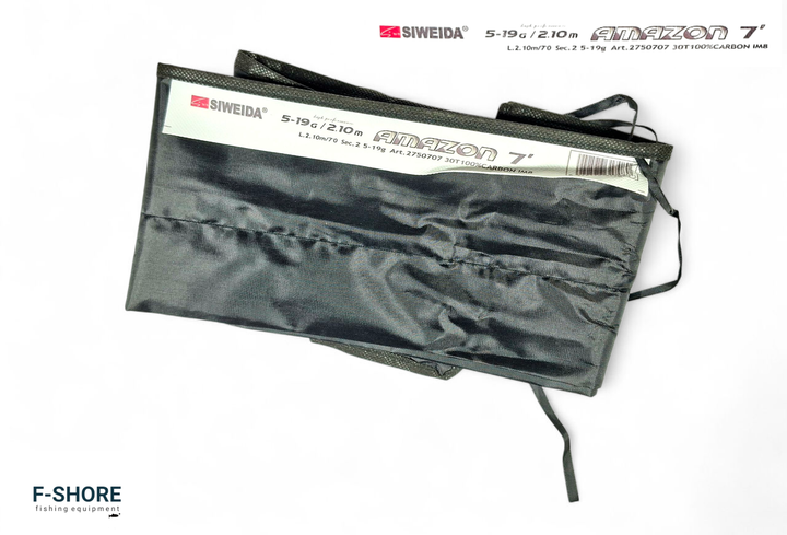 Спиннинг карбоновый Siweida Amazon 5-19g 2.1 m (2750707) - изображение 7