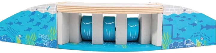 Drewniany zestaw Bigjigs Rail Most kolejowy z wodospadem (0691621802793) - obraz 2