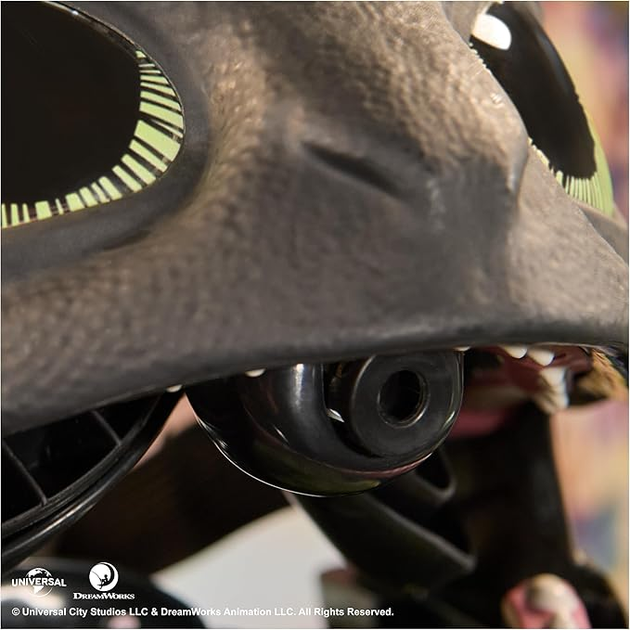 Інтерактивна маска Spin Master Dreamworks Dragons Як приборкати дракона Беззубик, Electronic Blast & Roar Toothless Mask - зображення 4