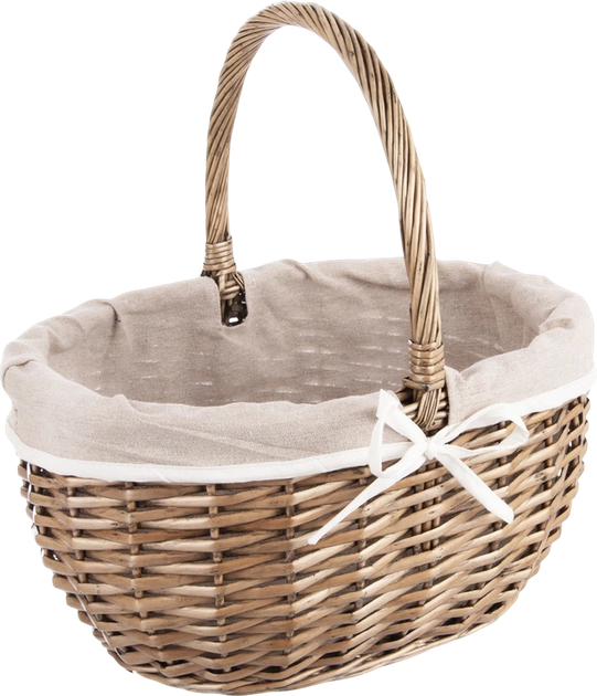 Кошик для пікніка Orion плетений 40 x 31 x 40 см (8592381223298) - зображення 2