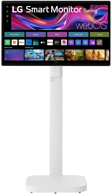 Монітор 31.5" LG Smart Monitor Swing (32U889SA-W) - зображення 2