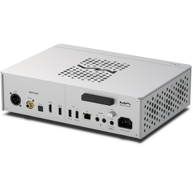 Сетевой проигрыватель Matrix Audio TT-1 Silver - изображение 6