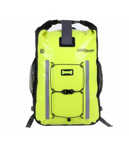 Герморюкзак OverBoard OB1147HVY-EU Pro-Vis Backpack 30 л - чорно-жовтий - изображение 2