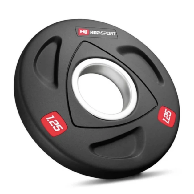 Набір олімпійський Hop-Sport PRO 140 кг з W-подібним грифом. - Фото 3 Набір олімпійський Hop-Sport PRO 140 кг з W-подібним грифом. - зображення 3