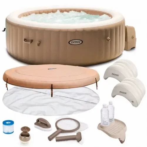 Джакузі-SPA надувне Intex 28476 PureSpa Bubble Massage 4-місне - Фото 6 Джакузі-SPA надувне Intex 28476 PureSpa Bubble Massage 4-місне - изображение 6