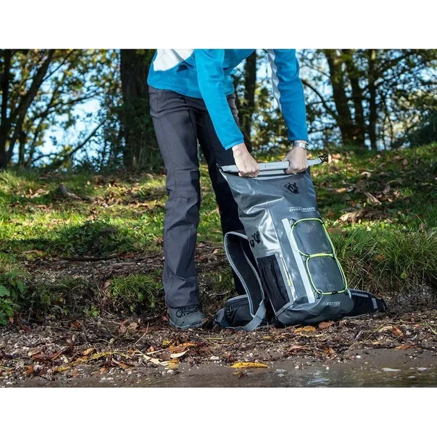 Герморюкзак OverBoard OB1205GRY-EU TrekDry Backpack 30 л - сірий - изображение 8