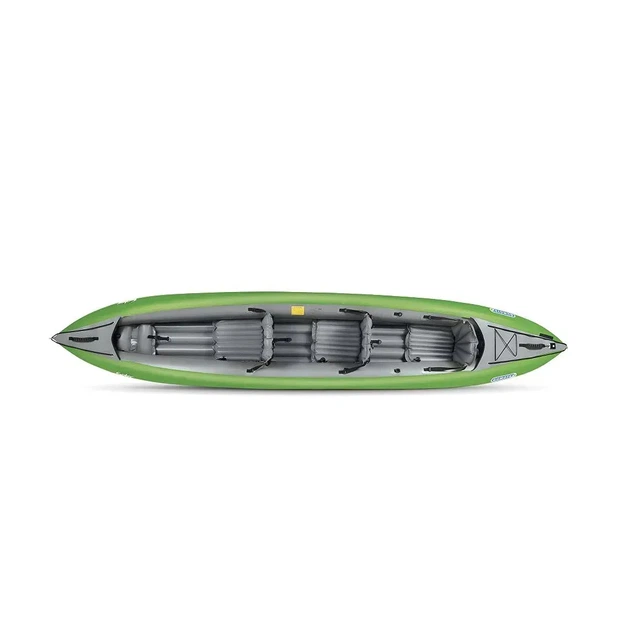 Каяк надувний Gumotex SOLAR /021 lime, зелено-сірий - зображення 4