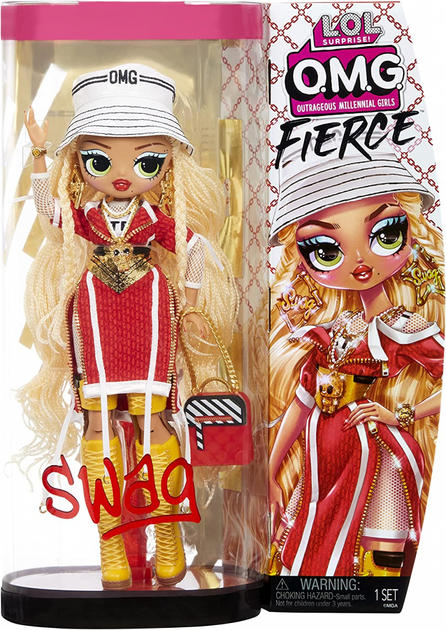 Колекційна лялька ЛОЛ Сюрприз ОМГ LOL Surprise OMG Fierce Swag Сваг - Фото 5 Колекційна лялька ЛОЛ Сюрприз ОМГ LOL Surprise OMG Fierce Swag Сваг - зображення 5