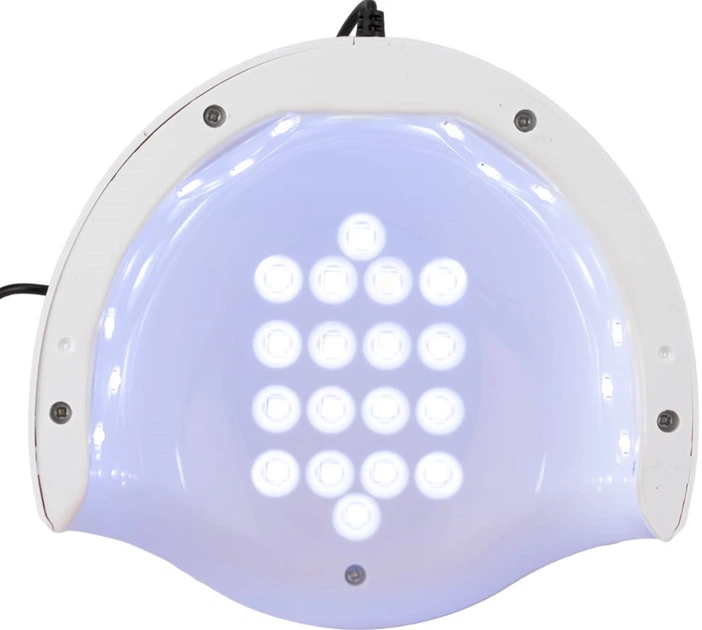 Lampa do paznokci UV/LED do lakierów hybrydowych AlleLux T15 Biała (293176) - obraz 6