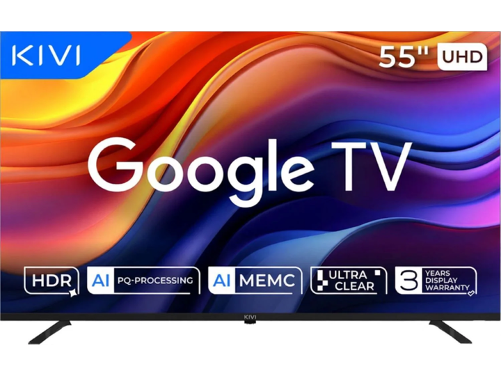 Телевізор Kivi 55U800KB - Фото 1 Телевізор Kivi 55U800KB - изображение 1