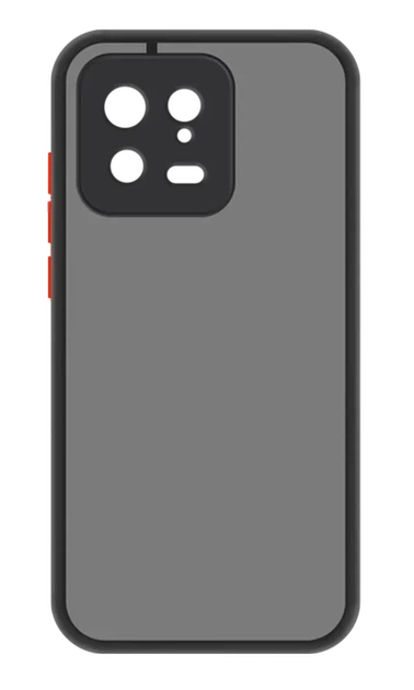 Чохол-накладка MakeFuture Frame Matte PC+TPU для Xiaomi 13 Black - Фото 1 Чохол-накладка MakeFuture Frame Matte PC+TPU для Xiaomi 13 Black - изображение 1