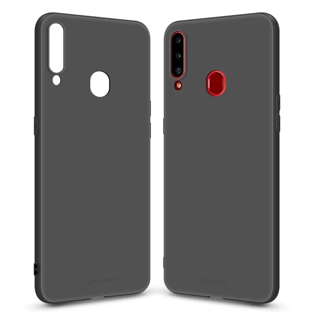 Чохол силіконовий MakeFuture Skin Case для Samsung A20s SM-A207F Black - Фото 1 Чохол силіконовий MakeFuture Skin Case для Samsung A20s SM-A207F Black - изображение 1
