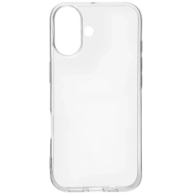 Чохол силіконовий WS Clear Case для iPhone 17 Transparent - Фото 1 Чохол силіконовий WS Clear Case для iPhone 17 Transparent - зображення 1