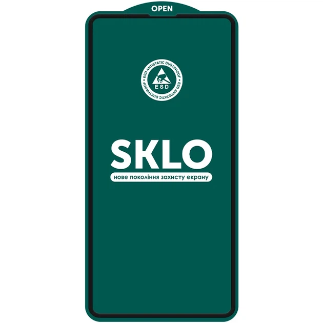 Защитное стекло "SKLO 5D" для Apple iPhone 17/ 16 Pro (6.3") Black - Фото 1 Защитное стекло "SKLO 5D" для Apple iPhone 17/ 16 Pro (6.3") Black - изображение 1