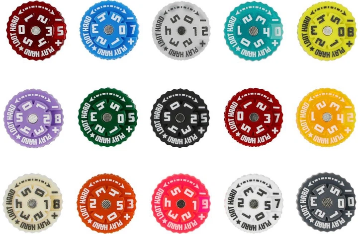 Trackery do gier magnetyczne Epic Loot Box 2.5 cm 5 szt (5907086563823) - obraz 6