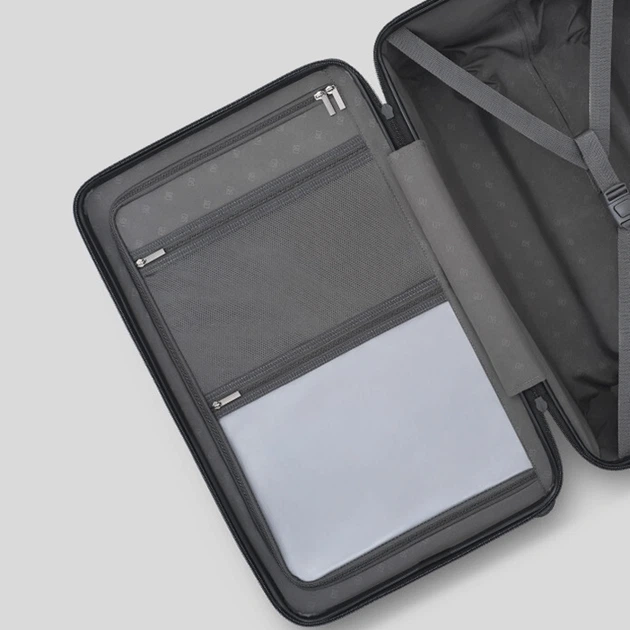Чемодан Xiaomi Ninetygo Ripple Luggage 20' 48 л Черный (6941413222167) - изображение 5