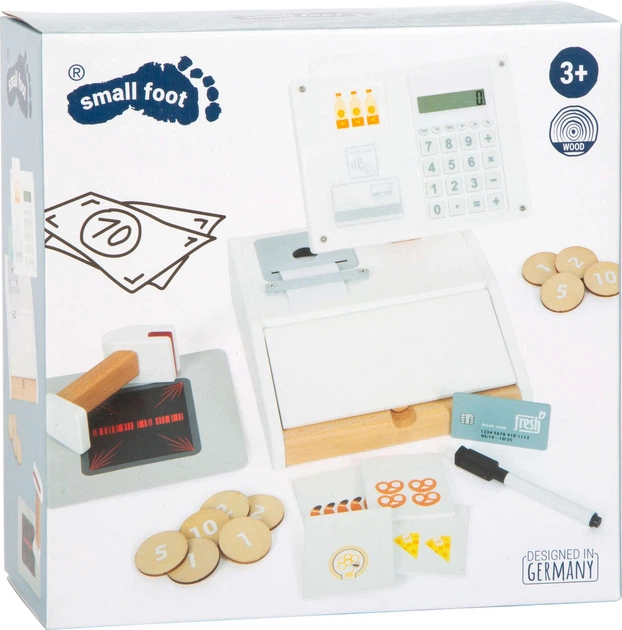 Касовий апарат Small Foot дерев'яний з калькулятором (4020972122490) - зображення 12