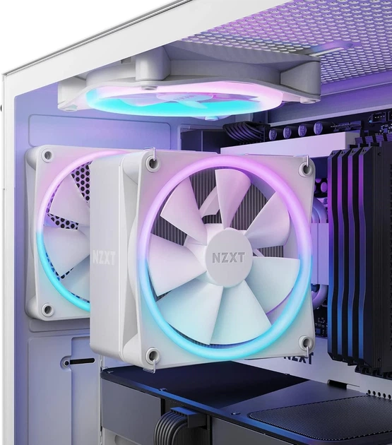 Кулер для процессора NZXT TR120 RGB Белый (RC-TR120-W1) Б/В - изображение 7