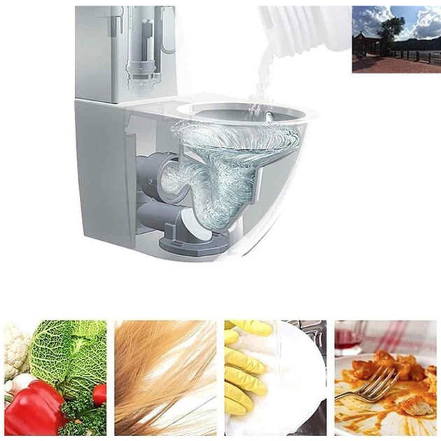 Мощный очиститель для мойки и слива порошок 100 г WILD Tornado Sink Drain Cleaner - изображение 5
