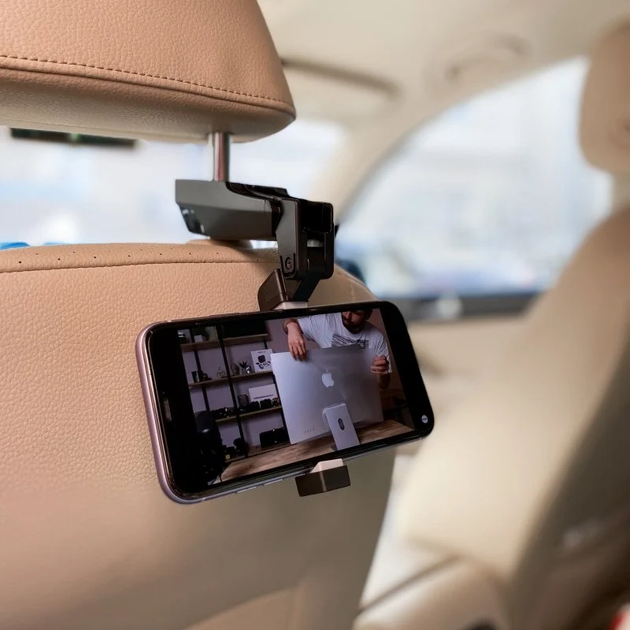 Автотримач для телефона Baseus Backseat Vehicle Phone Holder Hook Black - Фото 7 Автотримач для телефона Baseus Backseat Vehicle Phone Holder Hook Black - зображення 7
