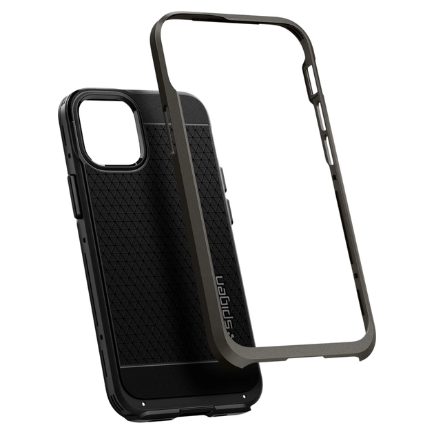 Чохол Spigen Neo Hybrid для Apple iPhone 12 Mini (ACS01754) Gunmetal - зображення 3