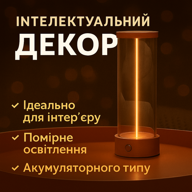Магнітний LED-світильник для столу живлення від USB 19х7 см Настільна лампа нічник LED акумуляторний - зображення 6