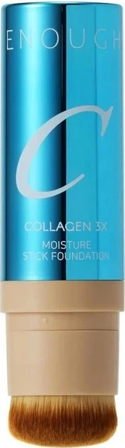 Podkład do twarzy Enough Collagen 3X Moisture Stick Foundation SPF50+ z kolagenem 21N 14 g (8809951050643) - obraz 3