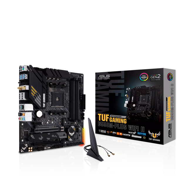 Материнська плата Asus B550M-Plus II TUF Gaming Wi-Fi Socket AM4 (TUF GAMING B550M-PLUS WIFI II) - зображення 4