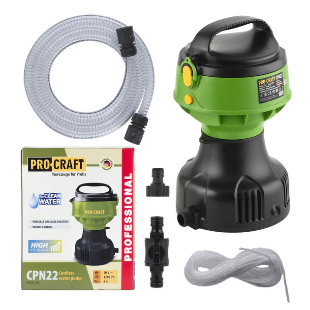 Акумуляторный насос Procraft CPN22 – купити онлайн на ROZETKA