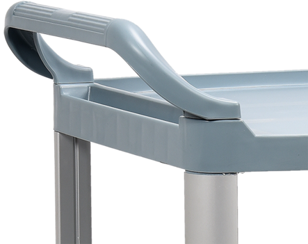 Візок Yato YG-09100 для офіціантів 3-ярусний (5906083006296) - зображення 5