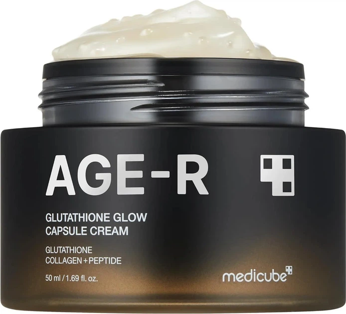 Крем для обличчя Medicube Age-R Glutathione Glow Capsule Cream з глутатіоном та пептидами 50 мл (8800240573188) - зображення 1