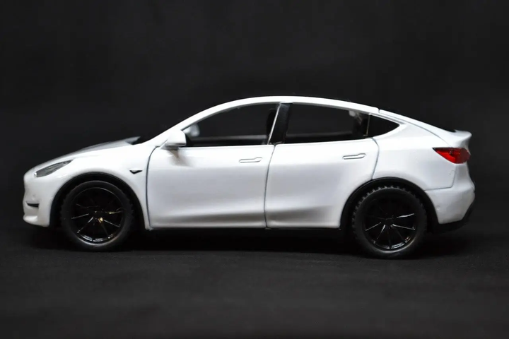 Інерційна металева машинка Tesla Y, 39110 Авто Експерт з світловими та звуковими ефектами Біла 1:32 - зображення 6