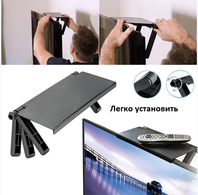 Держатель подставка на телевизор Screen Top Shelf - изображение 13