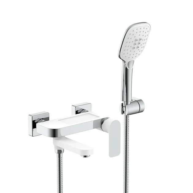 Змішувач для ванни GAPPO G3248, білий/хром - изображение 8