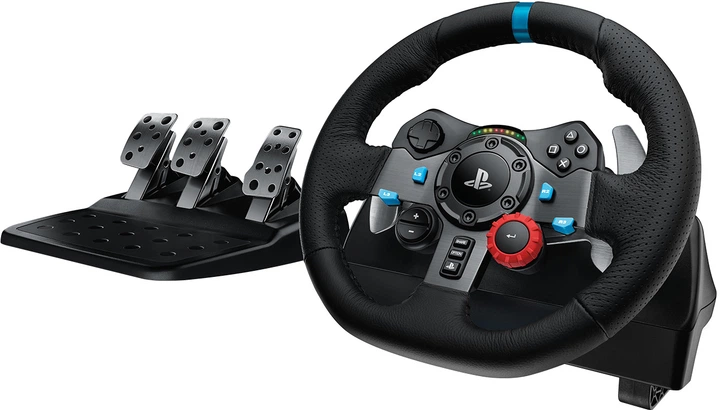 Zestaw Logitech G29 Driving Force Gaming Kit do PC/PS4/PS5 + Shifter (991-000557) - obraz 3